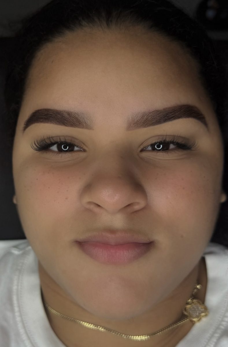 Natural set with brow tint